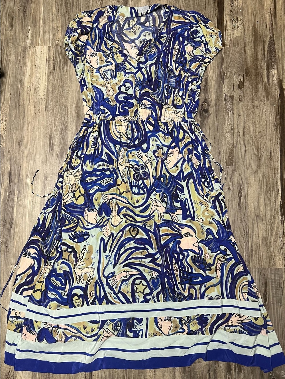 Jigsaw Limited Edition Magic Art Maxi Dress